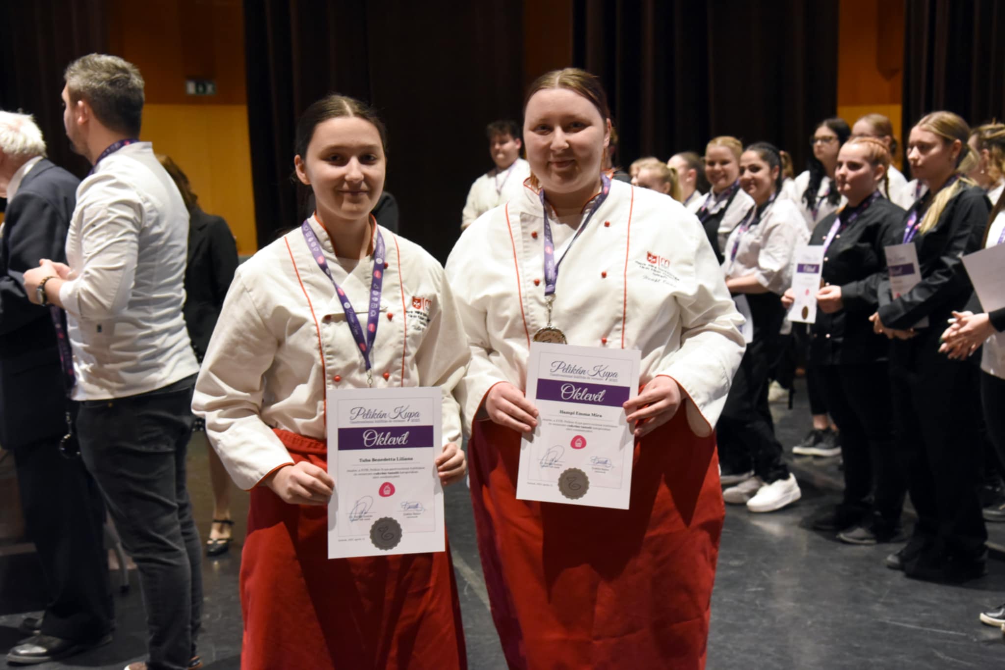 Pelikán Kupán  járt iskolánk két cukrász tanulója