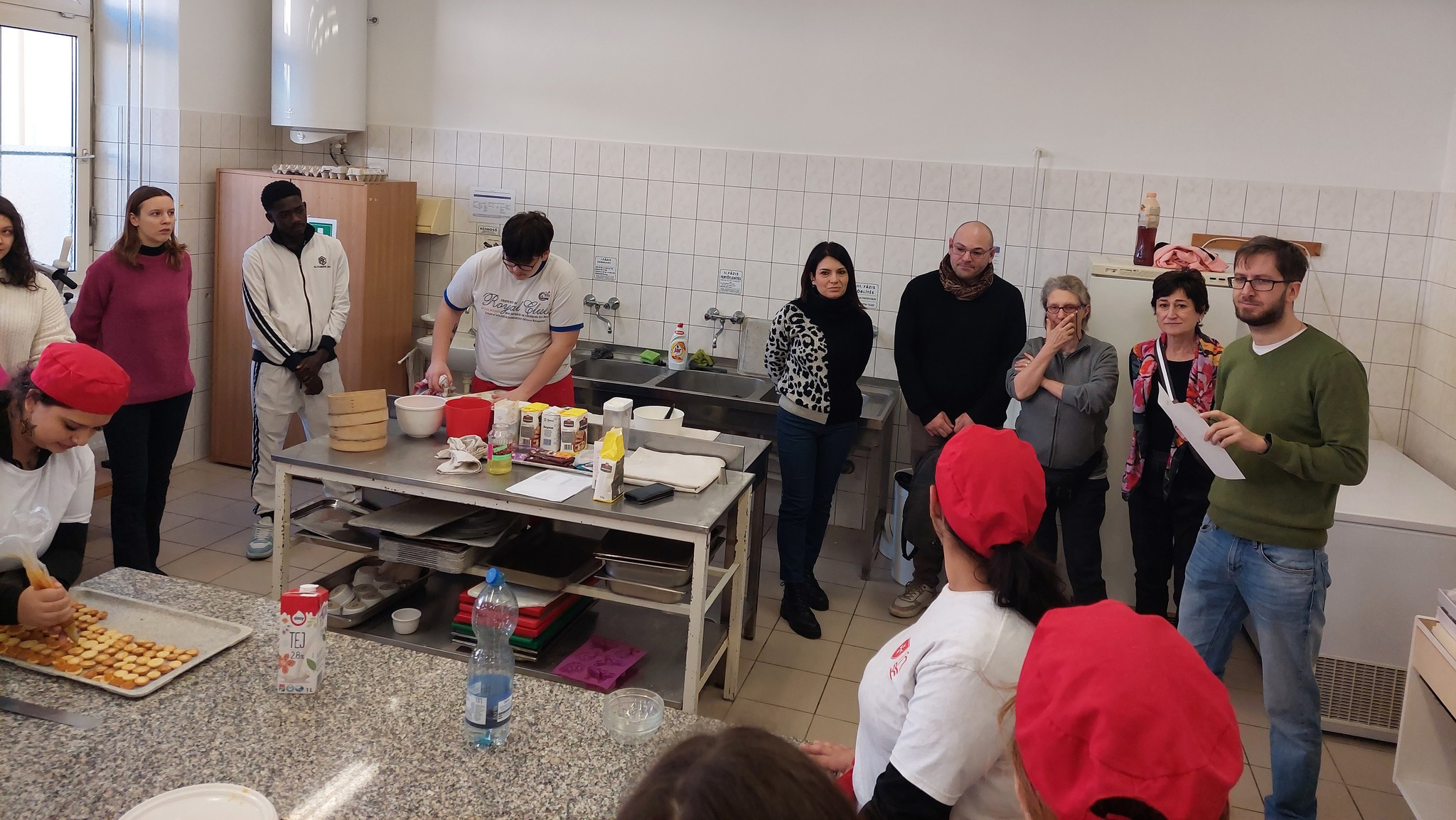 Olasz vendégek látogattak el az iskolánkba