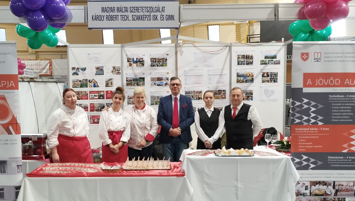 Pályaválasztási kiállításon jártunk Egerben